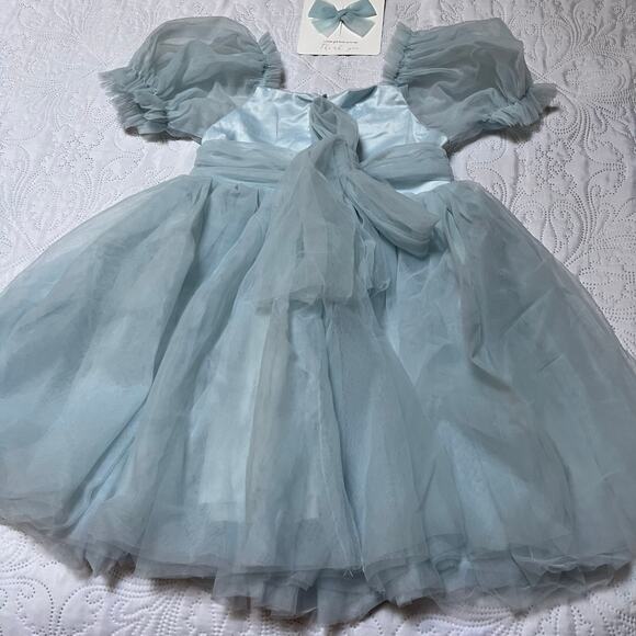 NWT Oui Babe Layla Tulle Formal Dress and Bow Size 5 - Picture 7 of 10
